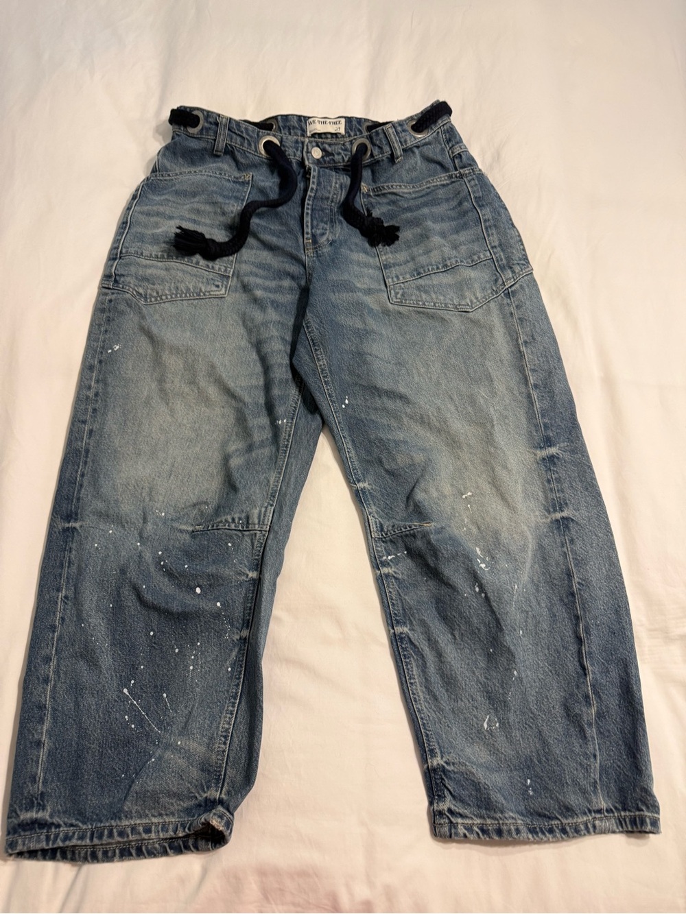 Free People moxie barrel jeans 29